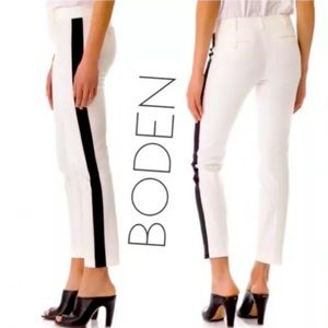 NWT Boden Tuxedo Stripe Pant